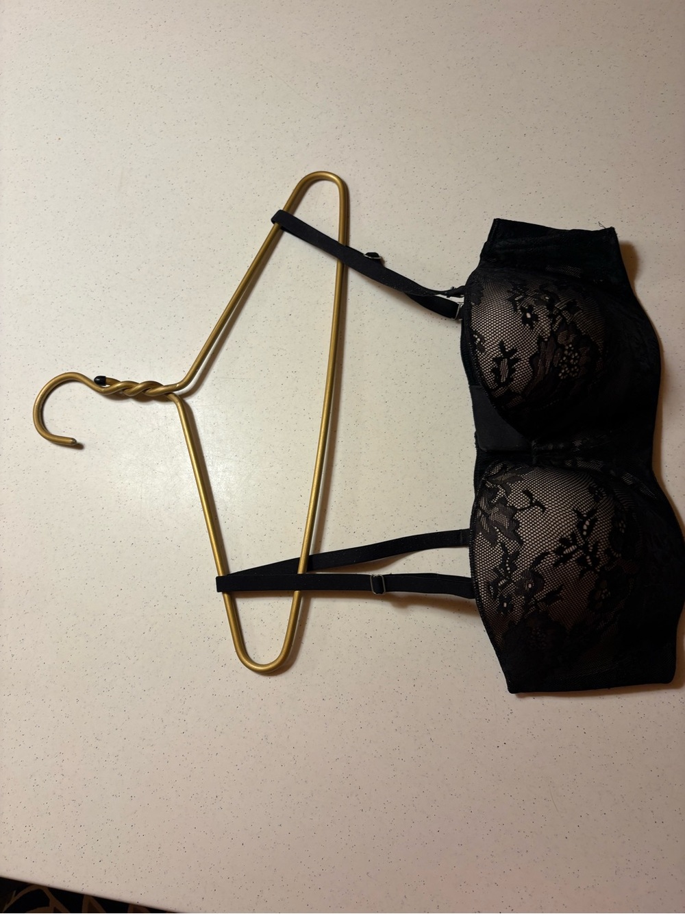 Victoria Secret Balconet Lace Strapless Push-Up Bra
